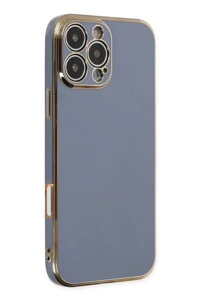 Newface Apple iPhone 16 Pro Max Kılıf Volet Silikon - Mavi ürün görseli 1
