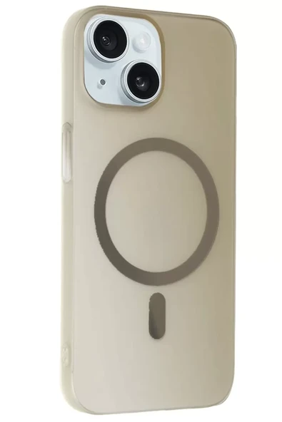 Joko Apple iPhone 15 Plus Tuna PC Slim Magsafe Kapak - Titan Gri ürün görseli 1