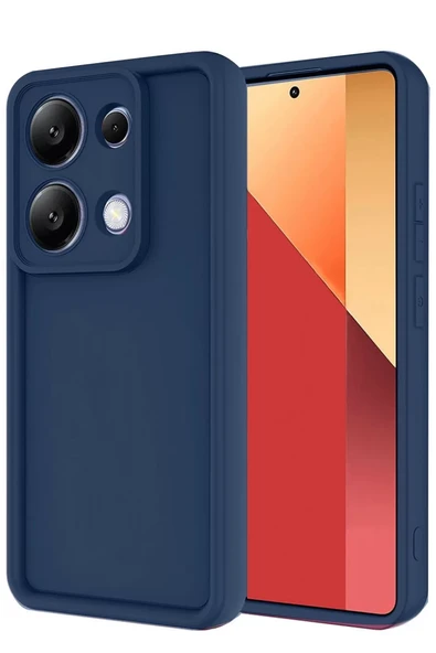 Newface Xiaomi Redmi Note 13 Pro 4G Kılıf Viera Silikon - Lacivert ürün görseli 1