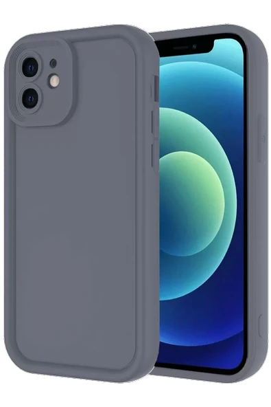 Newface Apple iPhone 11 Kılıf Viera Silikon - Gri ürün görseli 1
