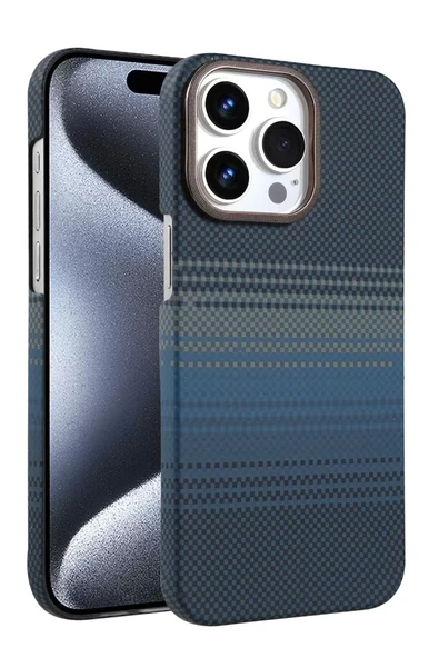 Newface Apple iPhone 15 Pro Max Vega Magsafe Kapak - Mavi ürün görseli 1
