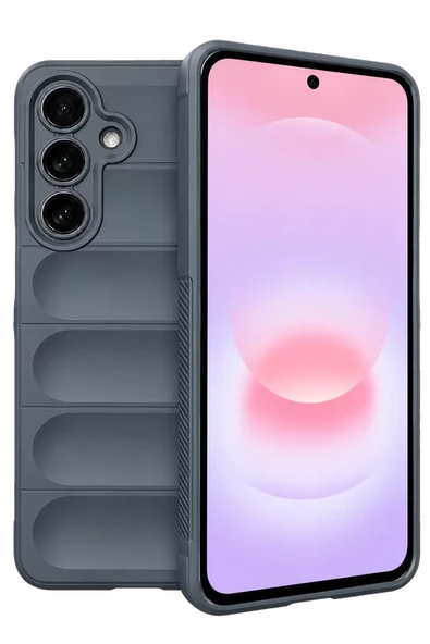 Newface Samsung Galaxy A37 5G Optimum Silikon - Gri ürün görseli 1