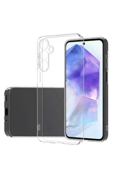 Newface Samsung Galaxy A26 Kılıf Lüx Şeffaf Silikon ürün görseli 1