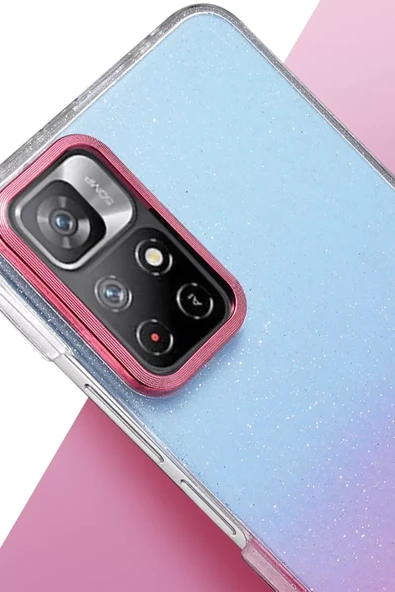 Newface Xiaomi Redmi Note 11 Pro Glossy Kapak - Siyah - Resim 2