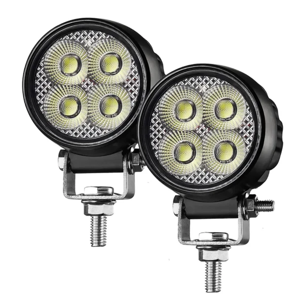 Offroad sis lambası 4 led beyaz 20w 12-30v 2 adet uzun kablosuz /  LASS399 ürün görseli 1