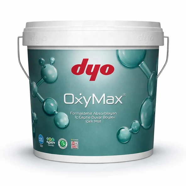 Dyo Oxymax Antibakteriyel Saf Akrilik İç Cephe Boyası 5 Lt Beyaz ürün görseli 1