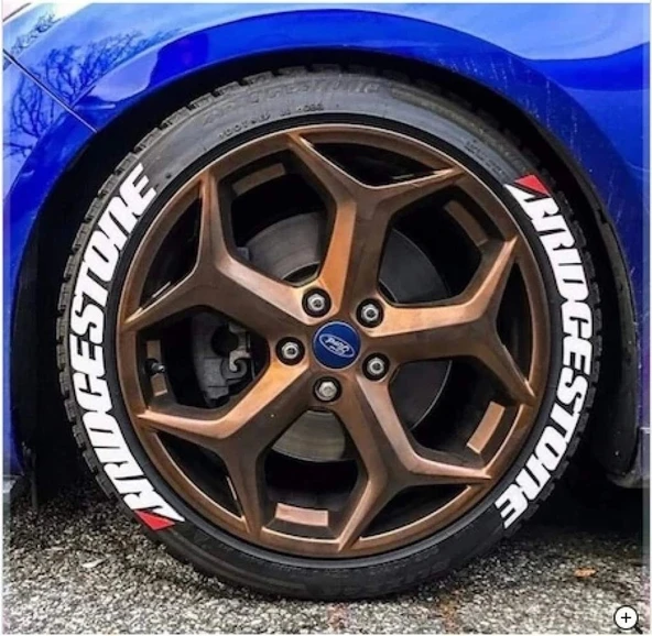Bridgestone 3d Lastik Yazısı Kauçuk - Full İçerik Uygulama Aparatlı - A+ Dayanıklı Ürün ürün görseli 1
