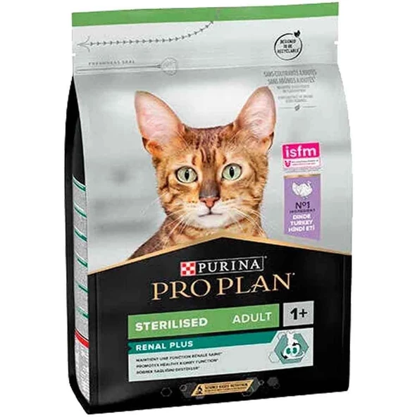 Pro Plan Sterilised Hindi-Tavuk Kısırlaştırılmış Kedi Maması 1.5 Kg ürün görseli 1