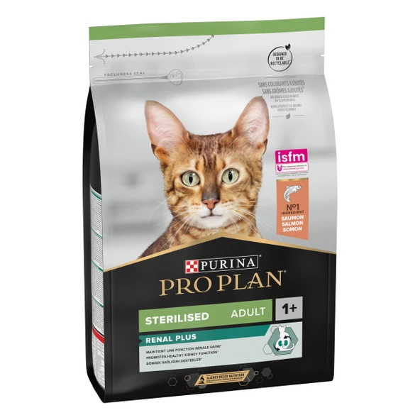 Pro Plan Kedi Sterilised Salmon Tuna 3 kg ürün görseli 1