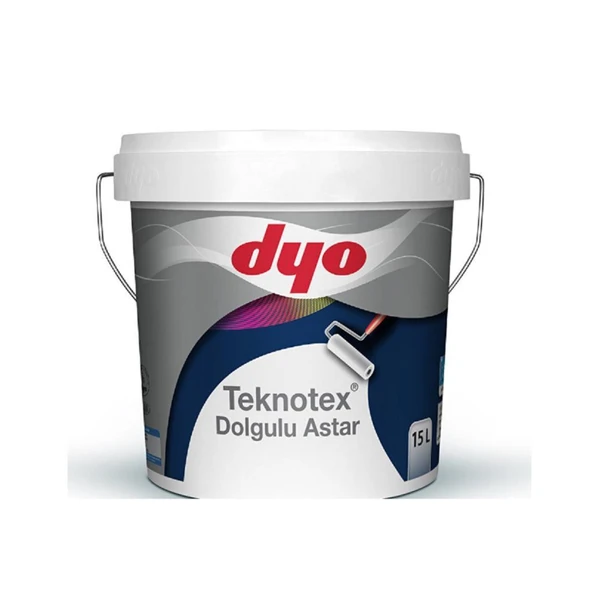 Dyo Teknotex Dolgulu İç Dış Astar 15 Lt Beyaz ürün görseli 1