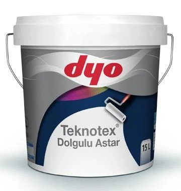 Dyo Teknotex Dolgulu İç Dış Astar 2.5 Lt Beyaz ürün görseli 1