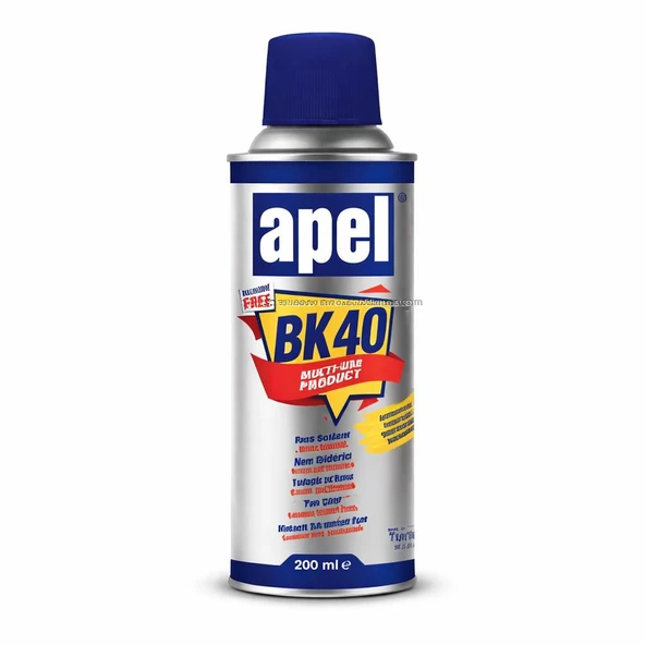Apel BK-40 pas sökücü yağlayıcı, çok amaçlı sprey 200 ml ürün görseli 1