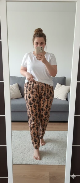 ŞERİCE Kadın büyük beden pijama altı (Ürün ölçüleri ürün açıklamalarında mevcuttur) 2