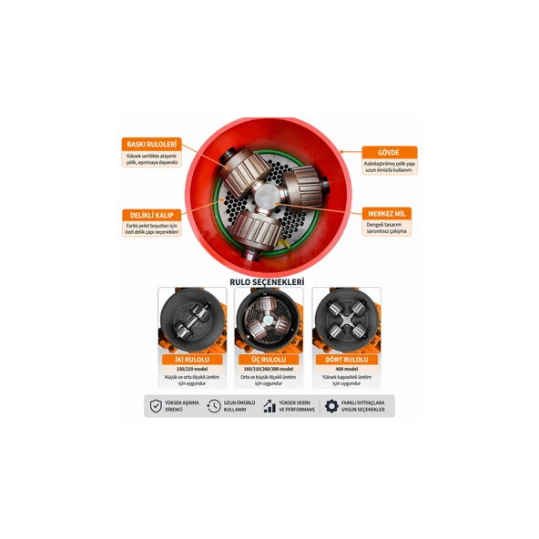 Farmora Yem Pelet Makinesi Model210 - Resim 2
