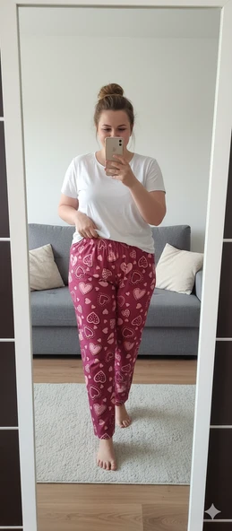 ŞERİCE Kadın Büyük Beden Süet Pijama Altı (Beden ölçüleri açıklamada mevcuttur) ürün görseli 1