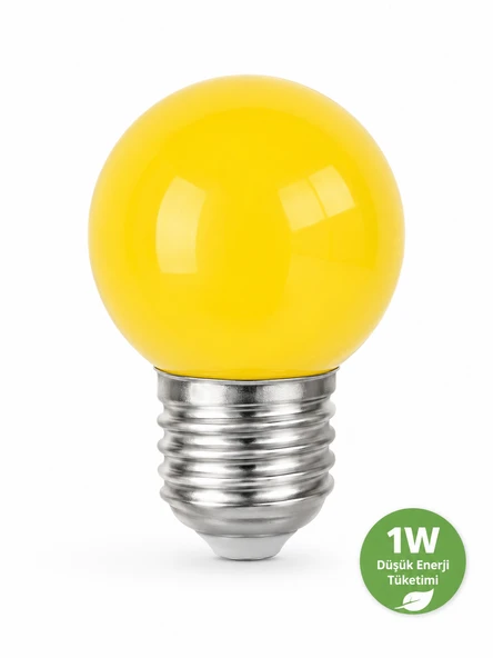 Bafra Lighting 1W LED Ampul, E27 Duy, Düşük Enerji Tüketimi ürün görseli 1