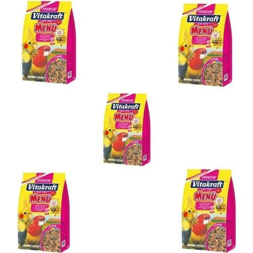 Vitakraft Paraket Premium Menu+Jodvital x 5 Adet ürün görseli 1