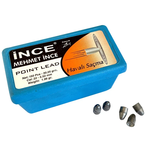 İnce Mehmet 5.52 mm PSP Poind Havalı Saçması (150 li) ürün görseli 1