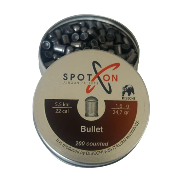 Spoton Bullet Havalı Saçma 5.5 mm (200'lü) ürün görseli 1