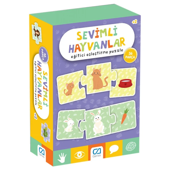 305 CEGHT-5128 Sevimli Hayvanlar - CA Games ürün görseli 1