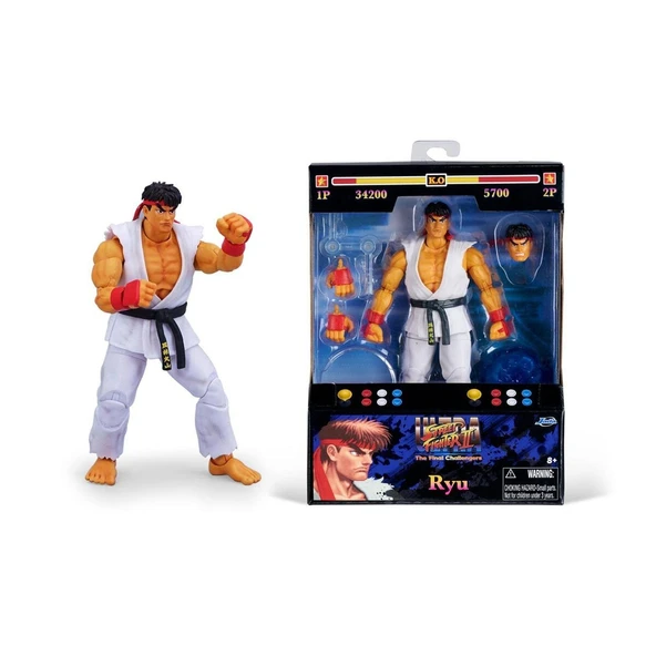 9334215314R00 Street Fighter II Ryu 6 Figure ürün görseli 1