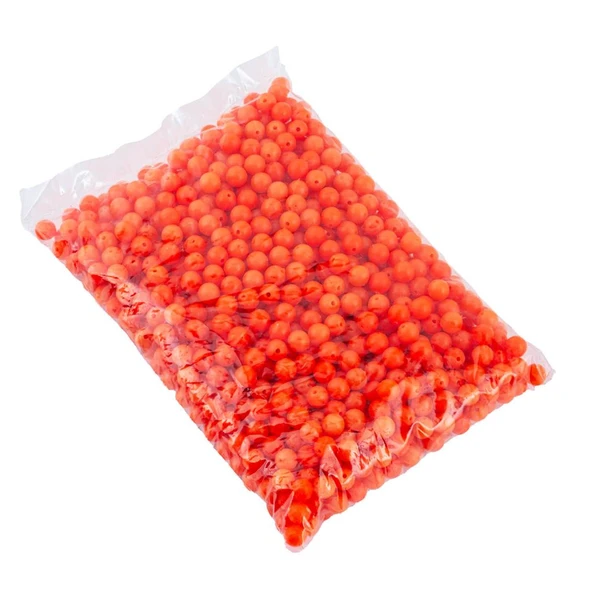 Yüzen Sazan Boncuğu - 14 MM - Turuncu (1 KG) ürün görseli 1