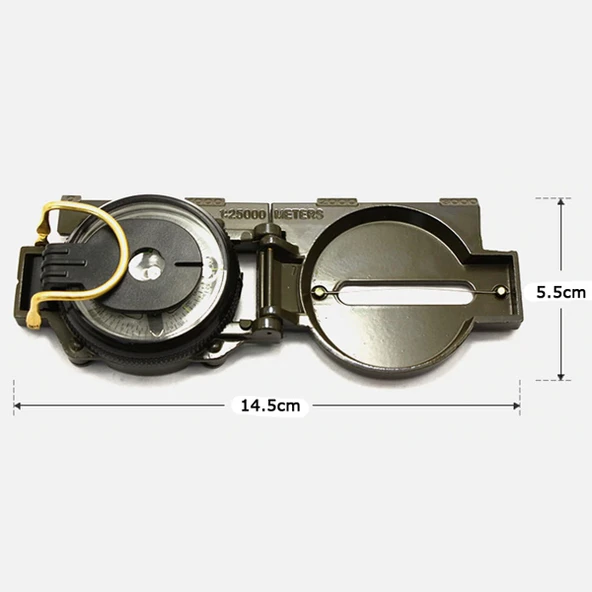 Argeus HS-DC45-2C Metal Pusula Haki - Resim 3