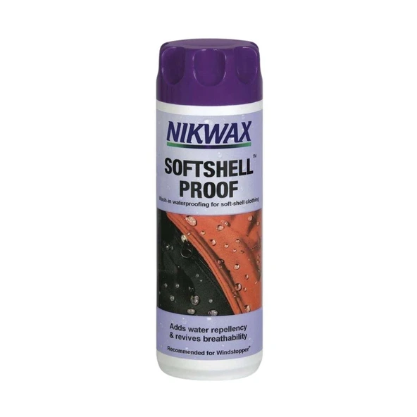Softshell Kumaş Yıkama -  Nikwax - Softshell Proof Wash-In  - 300 ML ürün görseli 1