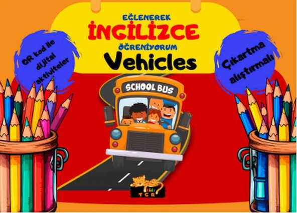 Eğlenerek İngilizce Öğreniyorum - Vehicles ürün görseli 1