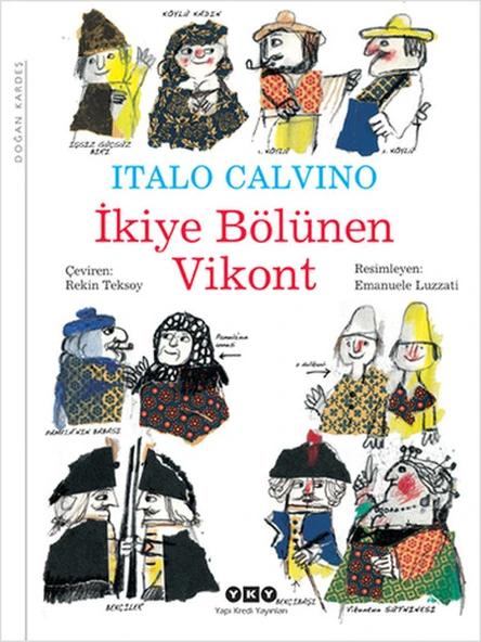 İkiye Bölünen Vikont ürün görseli 1