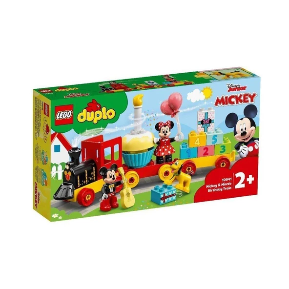 10941 .® Duplo® Mickey ve Minnie Doğum Günü Treni / 22 parça /+2 yaş ürün görseli 1