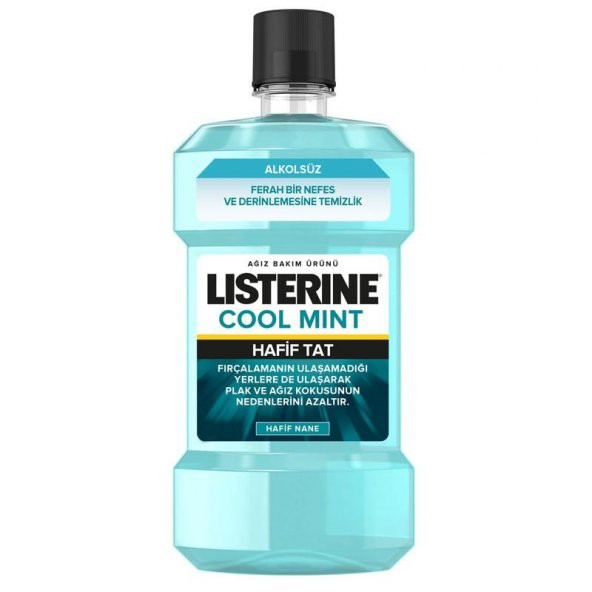 Listerine Cool Mint Hafif Tat Ağız Bakım Ürünü 250 ml ürün görseli 1