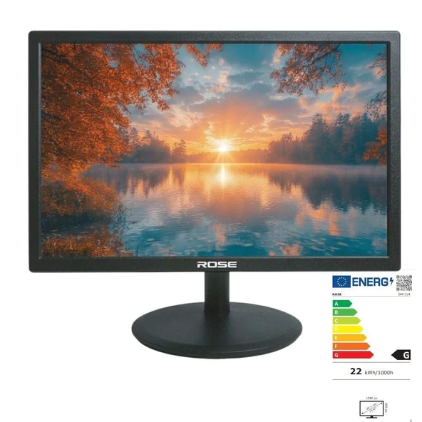 Rose DM-154 15.4 Monitör Hdmı-Vga 12Volt/220 ürün görseli 1