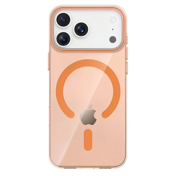 Joko Apple İphone 17 Pro Max Pc Blank Magsafe Kapak - Turuncu ürün görseli 1