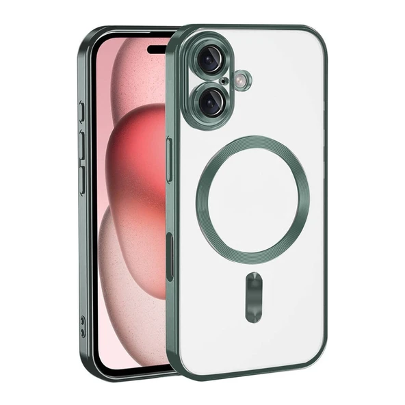 Apple İphone 17 Kross Magneticsafe Kapak - Koyu Yeşil ürün görseli 1