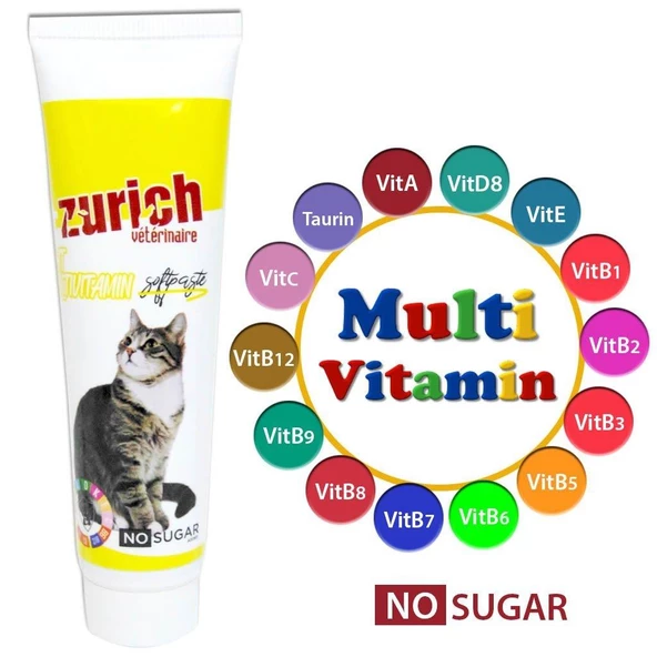 Zurich Kediler İçin Multivitamin Set - Resim 2