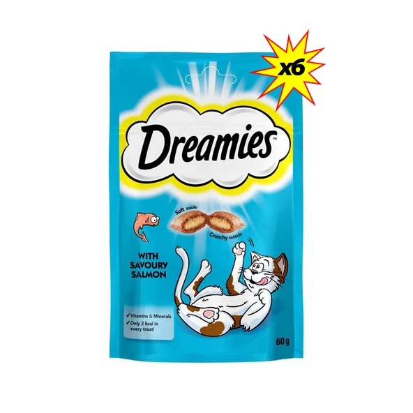 DREAMIES SALMON 60g x 6 Adet ürün görseli 1