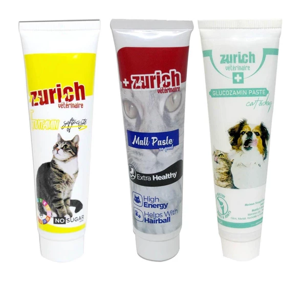Zurich Kediler İçin Multivitamin Set ürün görseli 1