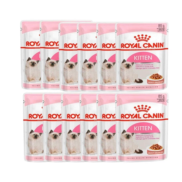 Royal Canin Kitten 85G x 12 Adet ürün görseli 1