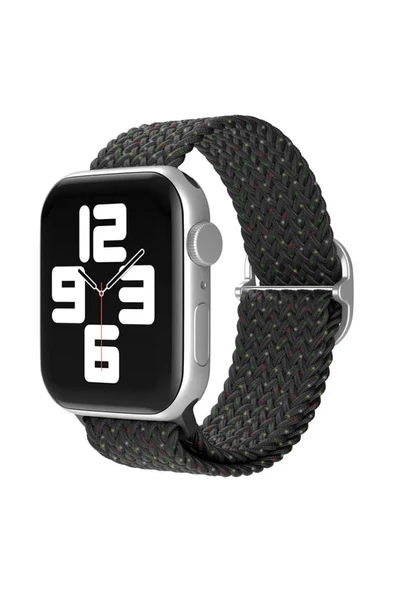 Newface Apple Watch 42mm Star Kordon - Benekli Siyah ürün görseli 1