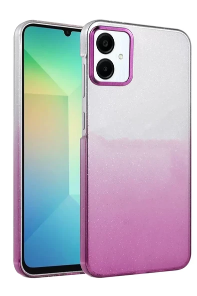 Newface Samsung Galaxy A06 Glossy Kapak - Mor ürün görseli 1