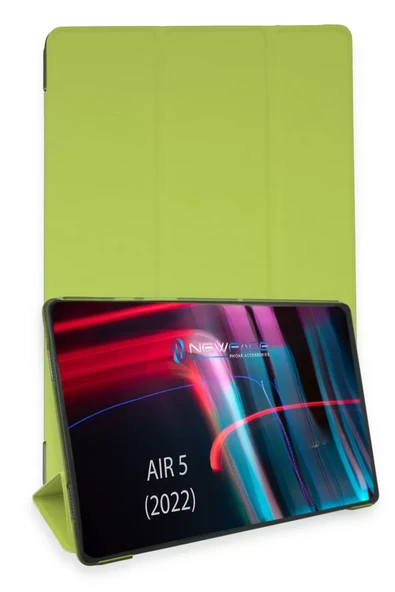 Newface Apple iPad Air 5 (2022) Kılıf Tablet Smart Kılıf - Açık Yeşil ürün görseli 1