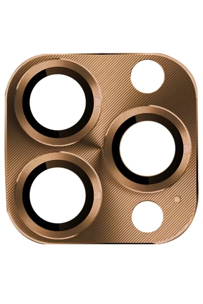 Newface Apple iPhone 16 Pro Max Pers Alüminyum Kamera Lens - Desert ürün görseli 1