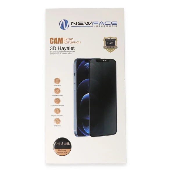 Samsung Galaxy S26 Plus 3d Antistatik Hayalet Cam Ekran Koruyucu - Siyah ürün görseli 1