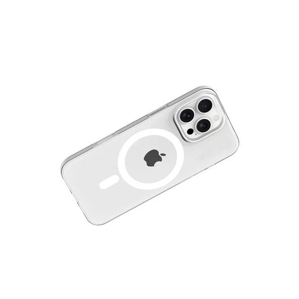 Joko Apple İphone 16 Pro Max Pc Blank Magsafe Kapak - Şeffaf - Resim 2
