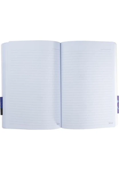 SERVE DEFTER SETI DESENLI UZAY SERISI SIYAH - Resim 4