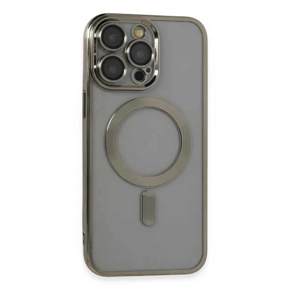 Apple İphone 14 Pro Max Kılıf Kross Magneticsafe Kapak - Titan Gri ürün görseli 1