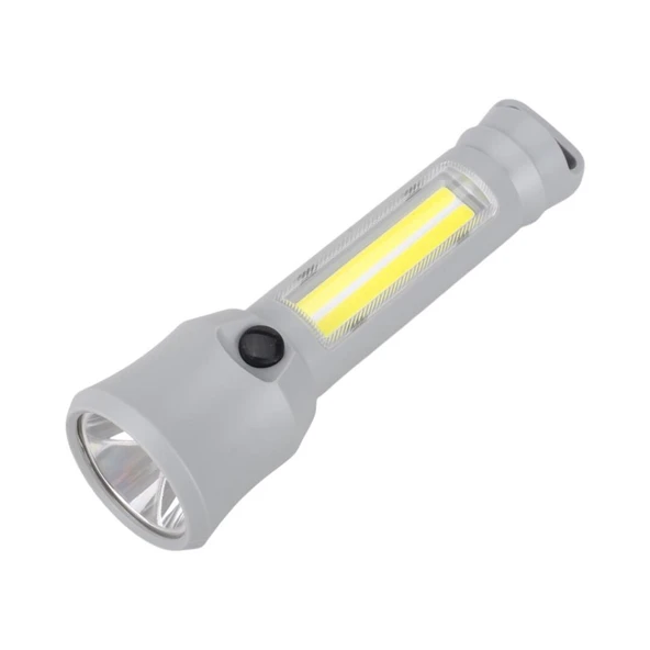Panther PT-6890 USB Şarjlı Çift LED Fonksiyonel El Feneri ürün görseli 1