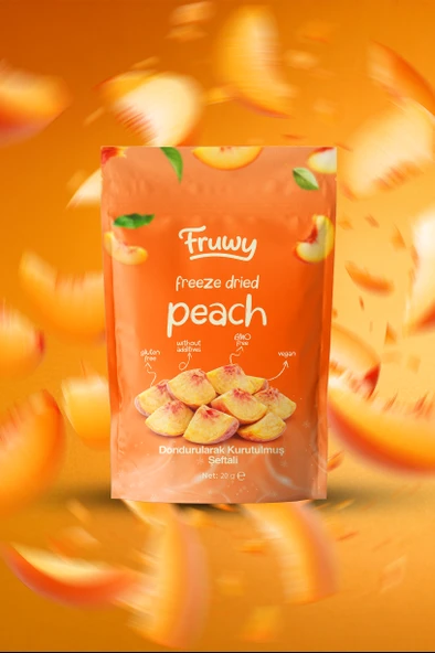 Freeze Dried Şeftali - Resim 3