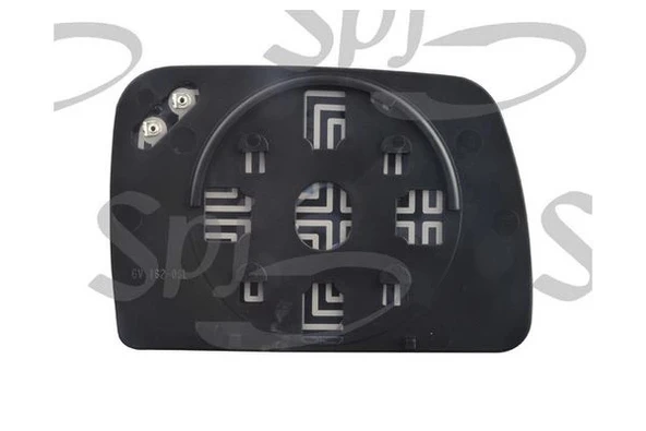 Bmw X5 1999-2007 Elektrikli Ayna Camı Kör Noktalı Mavi Cam Sol (Oem No: 51167039595) ürün görseli 1